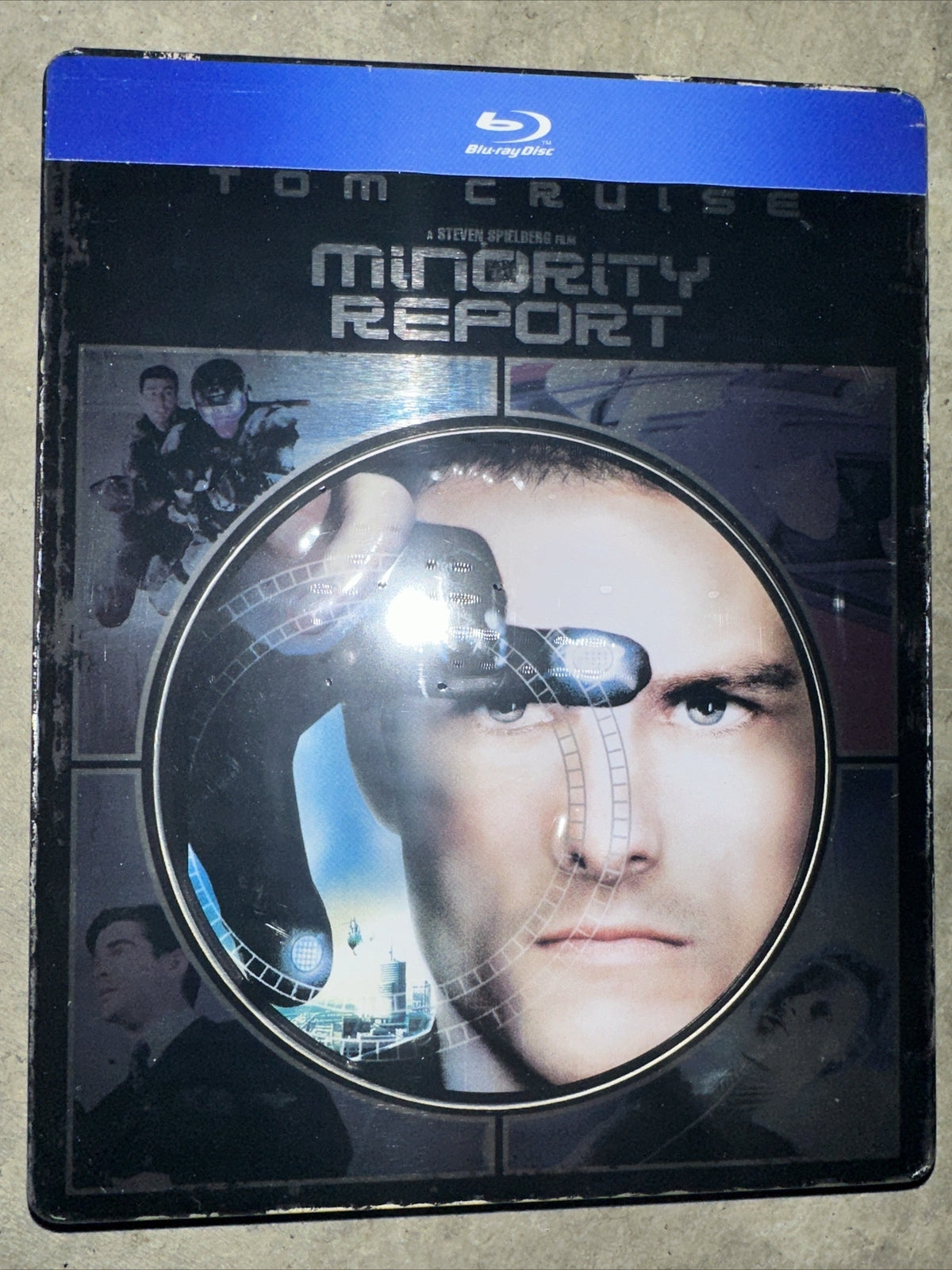 MINORITY REPORT SteelBook / METALPACK + Bluray + + OOP RARE EMBOSSED