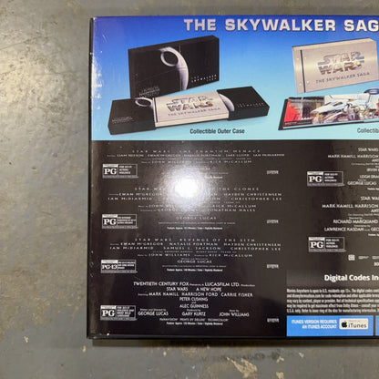 Star Wars The Skywalker Saga 9 Movie Collection 4K Blu-ray Digital NEW RARE